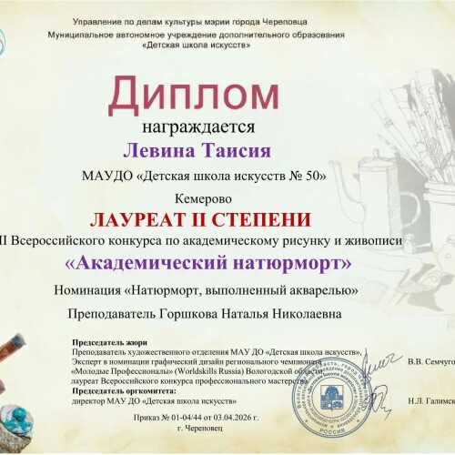 Изображение к новости Академический натюрморт