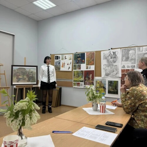 Изображение к новости Выпускные экзамены на художественном отделении