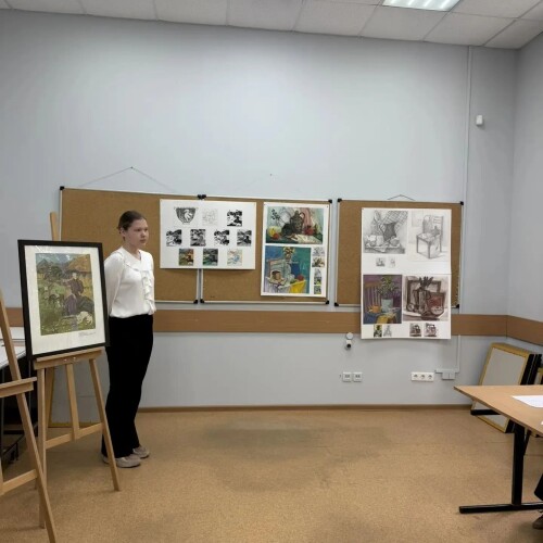 Изображение к новости Выпускные экзамены на художественном отделении