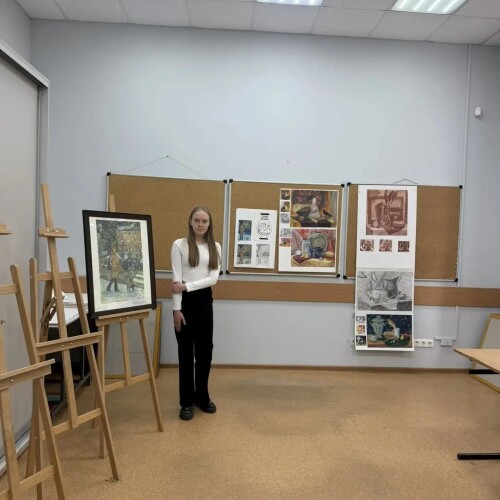 Изображение к новости Выпускные экзамены на художественном отделении