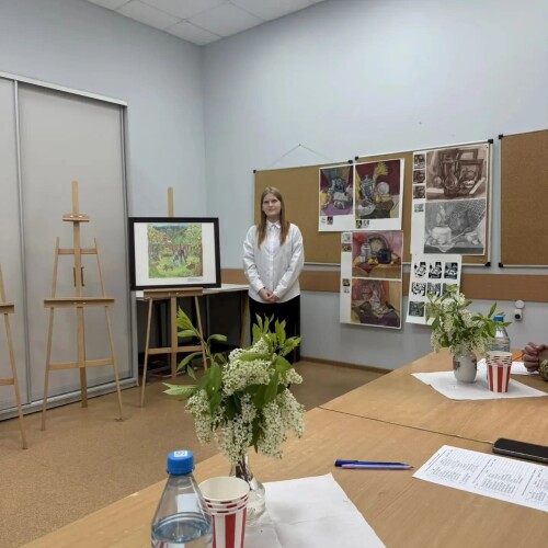 Изображение к новости Выпускные экзамены на художественном отделении