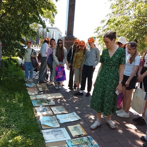 Изображение к новости Кемерово глазами юного художника
