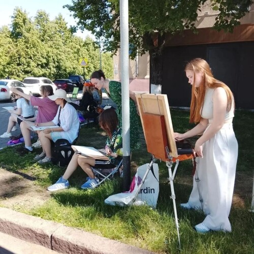 Изображение к новости Кемерово глазами юного художника