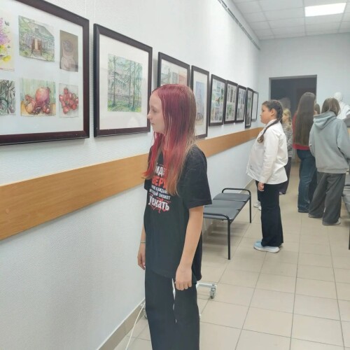 Изображение к новости персональная выставка Александры Бокаревой